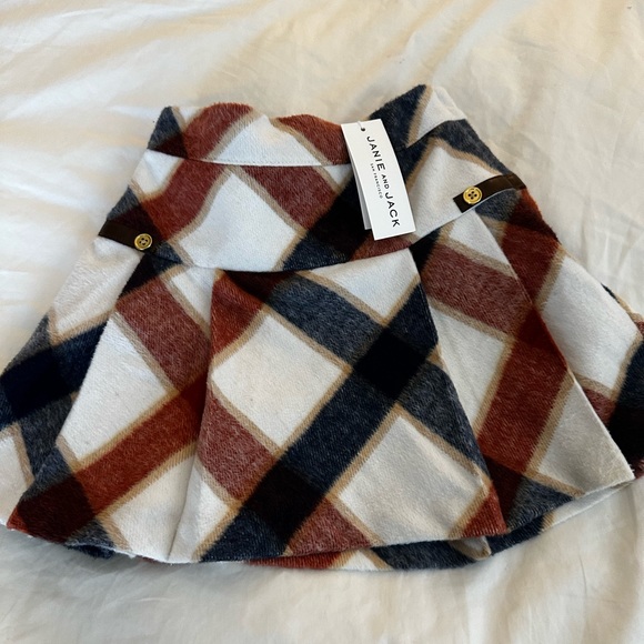 NWT Janie & Jack girls fleece skirt size 6 - Picture 1 of 3